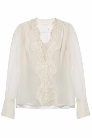 Lace-trimmed top, zdjęcie 1 Lace-trimmed top od Chloe